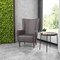 Flash Furniture Dark Gray Faux Leather Wingback Accent Chair QY-B235-DGY-GG - alternate 6